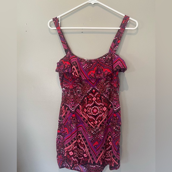 Bright paisley print romper by Live To Be Spoiled - Picture 4 of 6